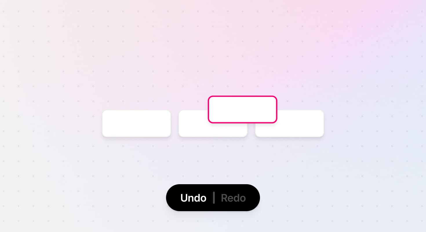 Undo and Redo screenshot